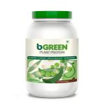 bGREEN by HealthKart Plant Protein Powder, 25 g Protein (Pea Protein Isolate & Pumpkin Seed), Complete Amino Acid Profile, Antioxidant Rich, Muscle Repair (Cafe Mocha, 1 kg, 27 Servings)