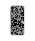 Casotec Discover Or Death Design Printed Silicon Soft TPU Back Case Cover for Lava X3 4G