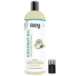 Rey Naturals Virgin Coconut Oil Cold Pressed For Hair and Skin 100 Percentage Pure and Natural 200 ml