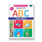 BOOKFORD Write And Clean Reusable Book - Capital Letters Abc Tracing Workbook For Kids - Fun And Educational Tracing Activities