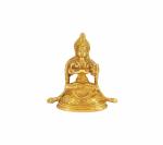 Kartique Antique Brass Annapurna Devi Idol 4 Inch