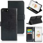 Slugabed Premium Leather Back Cover for OnePlus 5 Wallet Case Flip Cover | Pockets & Built in Stand | Designer Finish | Magnet Closure | (Black)