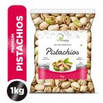 Bioherbs 100% Natural International Premium Roasted and Salted California Pistachios 1kg
