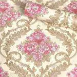 Indian Royals Cream and Pink Damask Peel and Stick Self Adhesive Wallpaper( 200 CM X 45 CM )