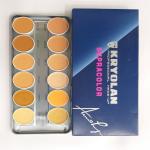 KRYOLAN SupraColor Foundation Palette 12 Color ( Delhi 2 )