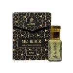 Al Buraq Mr. Black Aromatic Fougere fragrance Attar for Men 100% Alcohol Free Concentrated Roll-On Attar Premium Luxury Perfume Oil 24+ Hours Long Lasting Fragrance - 6ml