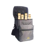 Outer Woods Insulated 4 Bottle Cooler Bag | 6+ Hours Cooling | Beverage Cooler Bag | 4 Units of Ice Gel Packs Included | Wine Carrier | Beer Carrier | Beverage Carrier