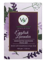 Whiyte Seckret Herbal Luxury Natural Handmade Lavender Soap Bar| Exfoliating, Improves Skin Tone, Reduced Fine Lines| for Men Women, for all Skin Clear Skin every day.