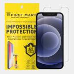 FIRST MART Crystal Clear Impossible Flexible Fiber Tempered Glass Screen Protector for iPhone 12 Mini