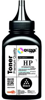 Quink Toner Powder 30A / CF230A Toner Cartridge Refill Black Toner Powder - 50gm, for HP Laserjet Pro M203d,M203dn,M203dw,M227fdn,M227fdw,M227sdn,M206dn,MFP M230fdw,MFP M230sdn (QTP-30A)