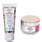 Caret Organic Hybrid Creamy Cleanser (100ml) AND Vitamin C Daily Radiance Cream (50g)- Pack of 2
