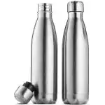 SELEMI Premium 500ml Stainless Steel Water Bottle for Men Women Kids | Thermos Flask | Reusable Leak-Proof Thermosteel for Home Office Gym Fridge Travelling