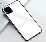 Zybux Samsung F62 White Polycarbonate Mobile Back Cover