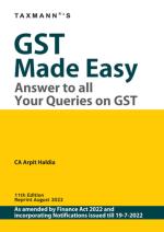 Taxmann's GST Made Easy