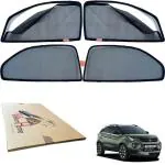 WolkomHome Car Sun Shade with Zipper Magnetic Curtain Windows Shades for nexon 2020