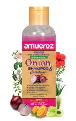 Amueroz Red Onion Shampoo For Hair Growth , Hair Fall Control And Anti Dandruff-For Women And Men, 200 Ml