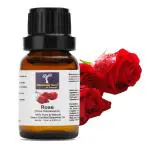 Charming Aura Sandalwood & Rose 100% Pure & Natural Essential Oil, Steam Distilled & Undiluted for Skin Care, Hair Care, Aromatherapy, Massage, Diffuser, 15ml+15ml (Sandal + Rose, 30ml)