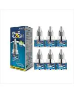 Maxx Flash Blue Mosquito Repellent Refill 45ml (Pack of 6) Fits all Machines