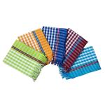 ASH Traders Multocolor Handloom Checkered XXXL Towels Cotton, 36 x 72 inch (pack of 5)
