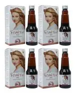 DEE INDIA HERBALS 100% Natural Ayurvedic FemiTone Syrup For Irregular Menstruation (225ml Each, Pack of 4)