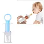 Safe-o-kid Silicone Liquid Medicine Feeder Dropper For With Box Baby, Blue Pack of 2