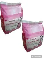 Huzzah After Delivery Maternity Pads For New Mom - 5 M Size Heavy Flow Pads, Combo of 2