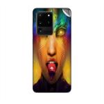 GADGETSWRAP Printed Vinyl Skin Sticker for Samsung Galaxy S20 Ultra - Vermillion tounged.jpeg