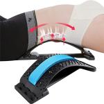 Shopeleven Magic Back Stretcher Lumbar Support - Back Pain Relief - Relieve Relaxation Partner Spinal Pain Relief Chiropractic Therapy