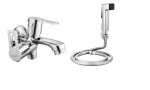 Prestige Oxy 2 way bib tap with Xflo hf 1mtr flexible ss tube