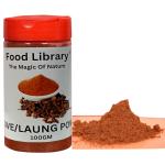 Food Library The Magic of Nature Premium Laung Powder (Cloves Powder) - Aromatic Spice For Culinary Delights, Ground Cloves For Cooking And Seasoning, 100G