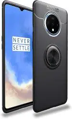 KWINE CASE Oneplus 7T Black Plastic Back Cover