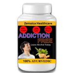 Zemaica Healthcare Addiction Free | Stop Alcohol | Addiction | Ayurvedic Product | Addiction Gone | Stop Addiction Medicine | Flavor Chocolate | Pack of 1