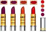 OUR BEAUTY Multicolor Long Stay And Soft Matte Lipstick Set 29Aug118 (Set Of 4)