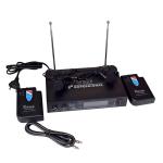 kh Collar Microphone System Set with Transmitter and Receiver for Presentation, Interview and Church