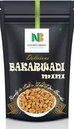 Nature's Bridge Bakarwadi| Special Mini Bhakarwadi (Crunchy & Tasty) - 250 Gm