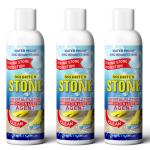TAZTA Brighten Stone Floor Cleaner | Stone Crystal Plating Brighten Luster Agent | 100Ml X 3Pcs. Granite & Stone, Marble & Granite Floor Cleaner Help To Remove Stains, Grease