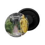 Dhcrafts Multicolor Metal Malaysia Batu Caves Printed Fridge Magnet, 5.8 Cm