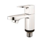 LIPKA Arise Pillar Cock Brass Faucet For washbasin with Chrome Finish Faucet/Tap