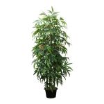 GREENHOUSE Artificial Tall Tree for Home Decor/Office Decor/Gifting 5 Feet PVC Big Flower Tree without Pot for Indoor,Outdoor, Set of 1-Bamboo Plant