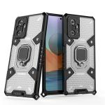 Empire Accessories Redmi Note 10 Pro Transparent Polycarbonate Back Cover Phone Cases With A Stand Ring Holder