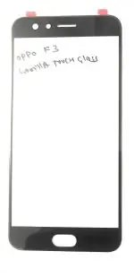 NAFS Black Front Screen Outer Upper Touch Gorilla Glass Lens Panel For Oppo F3