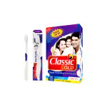 Classic GOLD Ultra Soft Super Sensitive Toothbrushes With Premium Dupont Tynex Bristles Pack Of 24