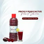 AYURVACHAN Prickly Pear Cactus Fruit Juice - Natural Hemoglobin Booster - Suger Free - 1 Liter