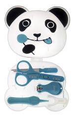 U-Grow Blue Panda Manicure Set (Nail Clipper, Scissors & Delicate File) For Newborn