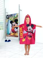 Athom Living Disney Mickey Mouse Kids Hooded & Bath Towel Combo 60x120 cm