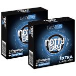 NottyBoy Let'sPlay Extra Lubricated Condoms - 6 units