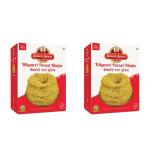 BISHANLAL BABULAL | Paraat Bhujia | Bikaneri bhujia | 800Gm (400Gm x 2) | Bikaner's Famous Ready to Eat Savoury Namkeen | Crispy Light Sev Snack | No Preservative