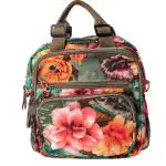 Charismomic Multicolor Nylon Multifunctional Waterproof Diaper Backpack Bag