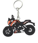 Blue Aura Jm Multicolor Ktm Duke 200 Shape Key Chain