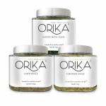 ORIKA Cumin Whole, Coriander Whole, Kasoori Methi Whole (Pack of 3 Jars)